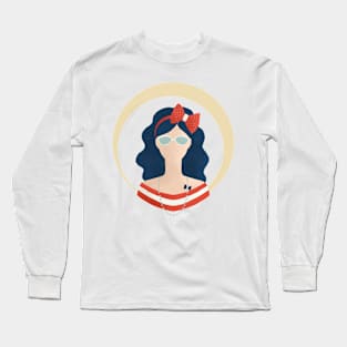 Coastal vibe lady Long Sleeve T-Shirt